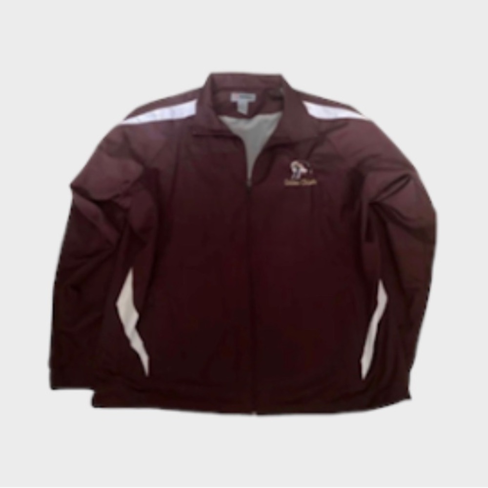 TONIX Men’s Full Zip Golden Chiefs  Jacket maroon and white